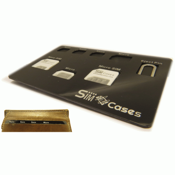 NANO SIM Card Holder Case , storage case for 7 SIM Cards